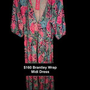 Lilly Pulitzer Brantley Wrap Midi Dress